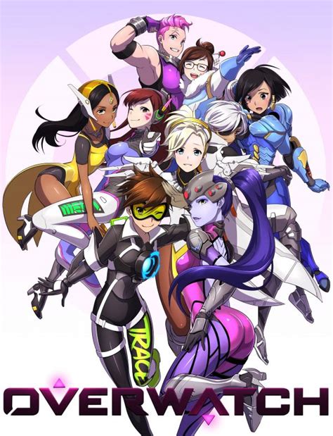 Wallpaper Ana Overwatch D Va Overwatch Mei Overwatch Mercy Overwatch Sombra Overwatch