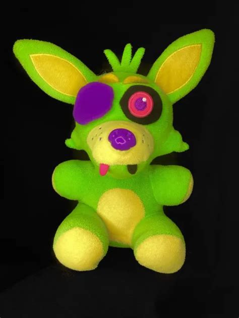 Fnaf Five Nights At Freddys Blacklight Foxy The Pirate 8” Plush Funko