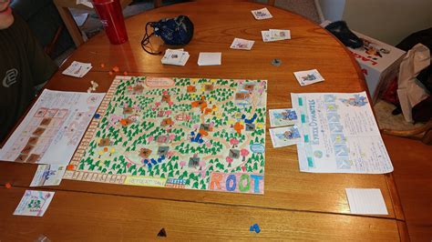 Hand Drew A Print And Play Of Root Boardgames