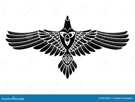 Norse Raven Stock Illustrations – 149 Norse Raven Stock Illustrations ...