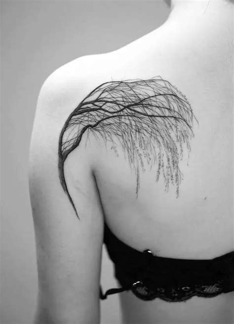 Willow Tree Tattoo Meaning: A Symbolic Expression of Nature's ...