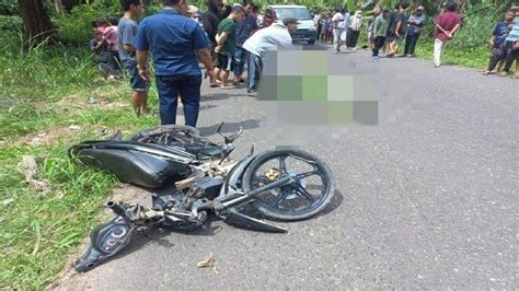 Kecelakaan Maut Pukul 1325 Wib 2 Pengendara Tewas Dua Motor