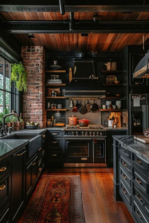 30 Moody Farmhouse Kitchen Ideas For A Timeless Cooking Space