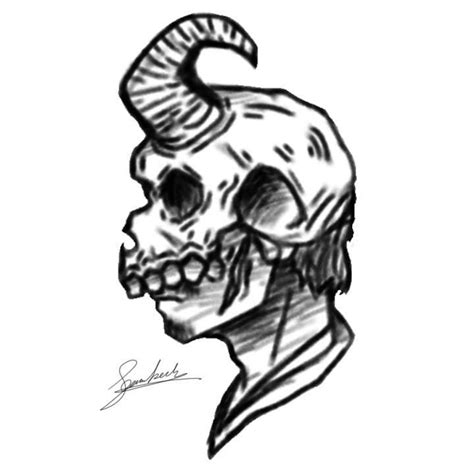 Skull mask by ScrewballDonArt on DeviantArt