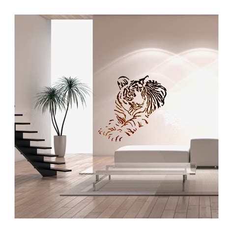 Wall Stencils For DIY Decor Rooms Kids Template Tiger Animal Large size