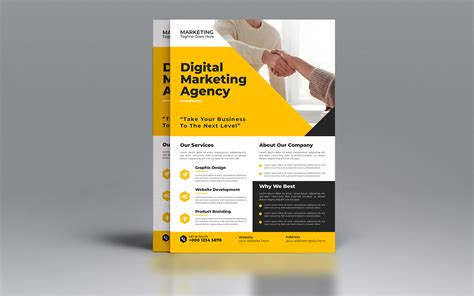 Modern Business Agency Flyer Template