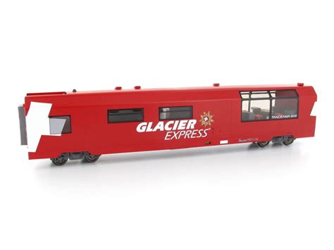 Bemo Personenwagen Wrp Glacier Express Servicewagen Rhb Ac