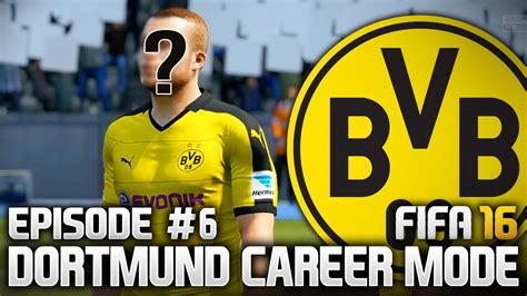 NEW BACK UP WINGER DORTMUND CAREER MODE EPISODE 6 FIFA 16 YouTube