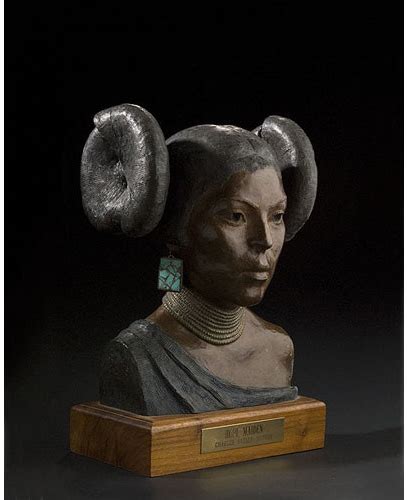 Charles Badger Martin Hopi Maiden Bronze Buffalo Barry