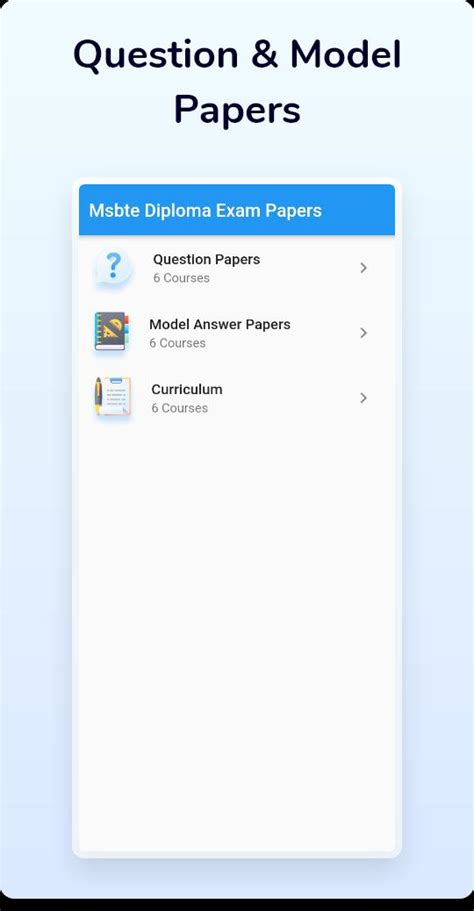 Msbte Diploma Exam Papers Apk For Android Download