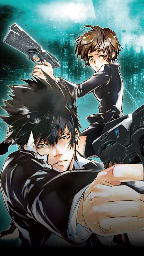 Psycho Pass Shinya Kogami Akane Tsunemori Samsung Gt I9300 Galaxy S3