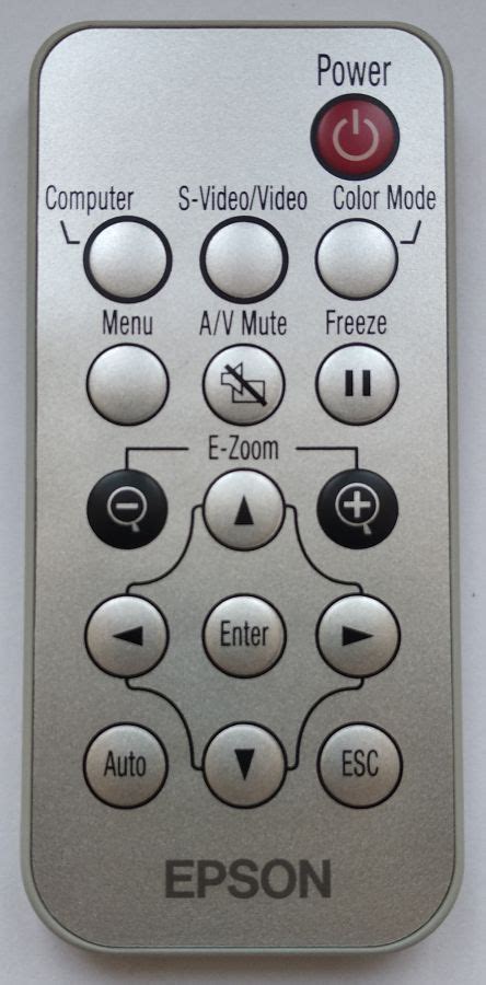 Epson Remote Control With Laser Pointer