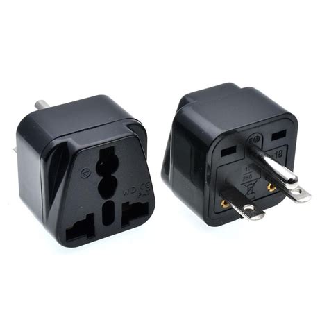 Aircon Ac Plug Adapter 1pc Travel Converter Adaptor Wa 18 Nema6 15p To Universal Socket Outlet