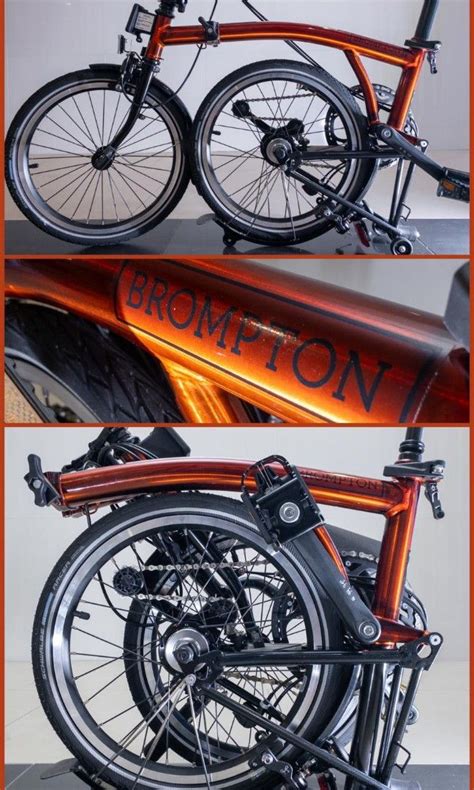 Brompton C Line M6L Flame Lacquer Black Lacquer Black Edition With