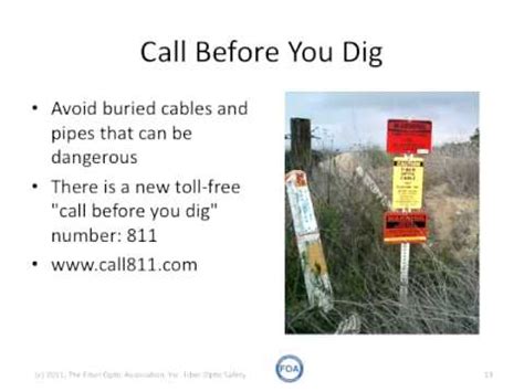 FOA Lecture 2 Safety When Working With Fiber Optics YouTube