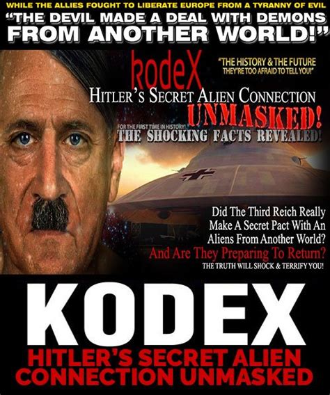 Kodex Hitlers Secret Alien Connection Unmasked Secure Buy Shopping