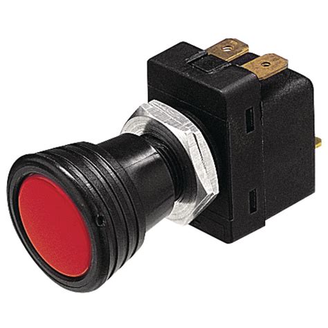 Hella Push Pull Switch On Off Spst V Red Illuminated Contacts Rated