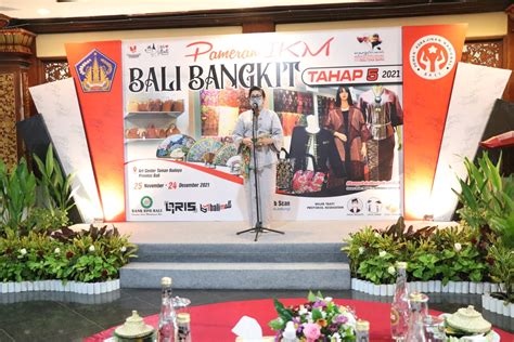 Pameran IKM Bali Bangkit Tahap V Tahun 2021 Resmi Dibuka Dewata News