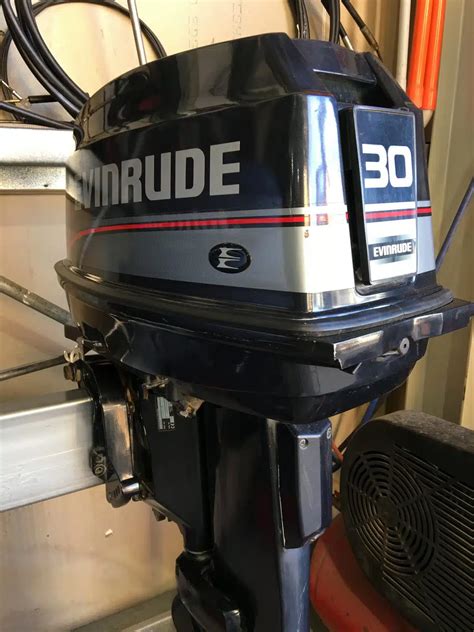 Hp Evinrude Two Stroke Outboard Sold Boating Scene