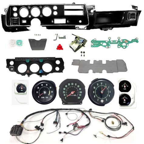 1970 Chevelle Ss Dash Conversion Kit El Camino Super Sport Hi Tech