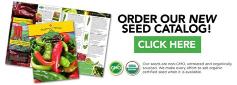 Seed Catalog | Seed catalogs, Seeds, Hot pepper seeds