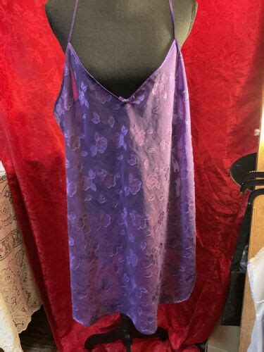 Petra Fashions Purple Nightie Gown Lingerie Size 3X EBay
