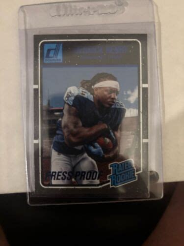 Donruss Rated Rookies Press Proof Blue Derrick Henry Rc