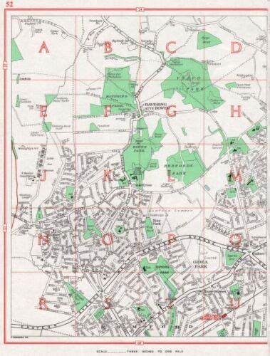 Romford Havering Atte Bower Gidea Park Collier Row Chase Cross 1964