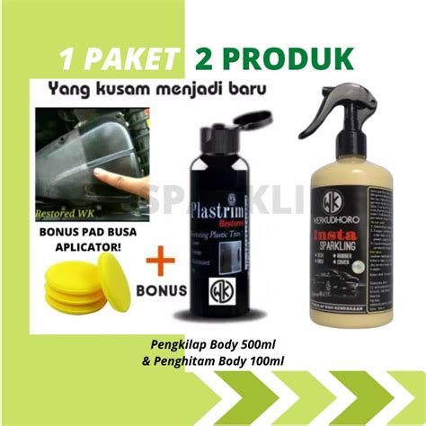 Jual Pengkilap Body Insta Sparkling Ml Plastrim Restored Ml