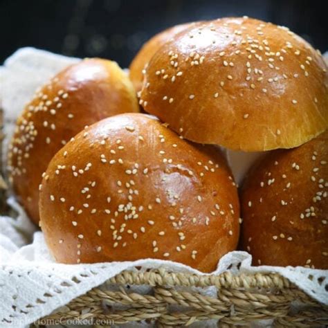 Brioche Bun Recipe Video Simply Home Cooked