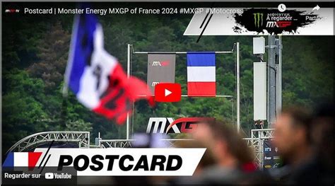 MOTOCROSS France Saint Jean dAngely la carte postale vidéo Mototribu