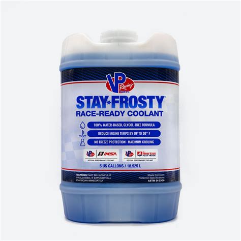 Vp Racing Fuels Stay Frosty Racing Coolant