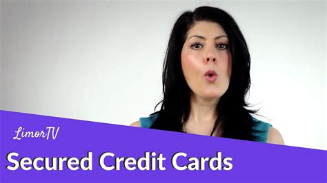 What Are Secured Credit Cards Financially Fabulous Youtube