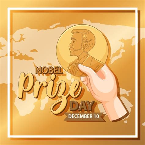 Free Vector Nobel Prize Day Banner Design