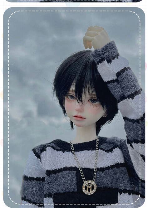 1 4 BJD Doll SD Resin Jointed Bare Body Eyes Face Makeup Male Boy Gift