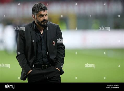 Gennaro Gattuso Coach Of Ac Milan Milano Stadio Giuseppe