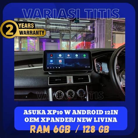 Jual HEADUNIT ASUKA XP10W ANDROID OEM XPANDER NEW LIVINA PLUG N PLAY