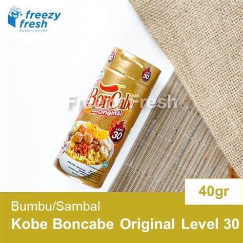 Jual Kobe Boncabe Sambal Tabur Bubuk Cabe Botol Shopee Indonesia