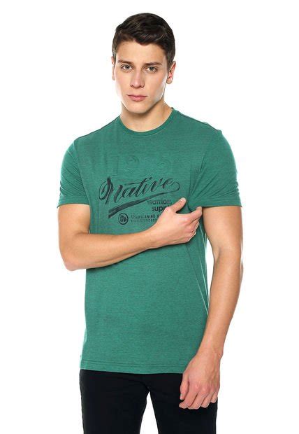 Camiseta Verde Americanino Compra Ahora Dafiti Colombia