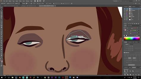 Eye Blinking Frame By Frame Tutorial Illustrator To Adobe Animate Youtube