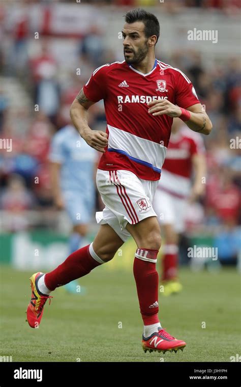 Alvaro Negredo Middlesbrough Fc Middlesbrough Fc Riverside Stadium