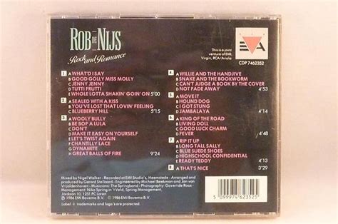 Rock Romance Rob De Nijs CD Album Muziek Bol