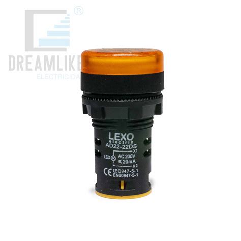 Luz Piloto Amarilla Led V Lexo Dreamlike