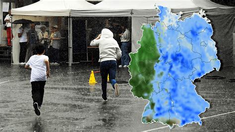 Unwetter Warnungen für Deutschland Hier wird es ungemütlich