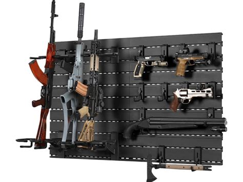 Savior Equipment Full Wall Rack Gun Storage System Flat Dark Earth