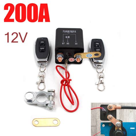 Remote Battery Disconnect Switch Upgraded Kill Switch For Car Truck