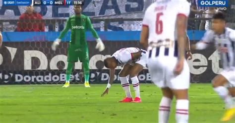 Alianza Lima vs Melgar Pide su cambio Arley Rodríguez entró fuerte