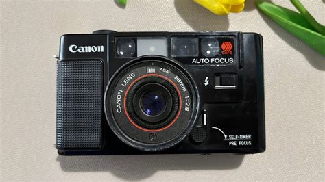 Vintage Camera Canon AF35M, Photography, Cameras on Carousell