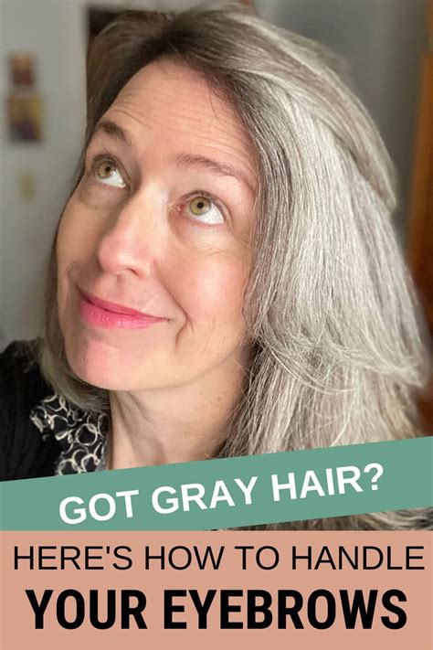 Got Gray Hair Heres How To Make Your Eyebrows Look Their Best Grey Hair Eyebrows Grey Hair