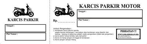 Jual KARCIS PARKIR MOTOR UMUM - Kab. Bogor - SURYA KARYA KOMPUTER ...